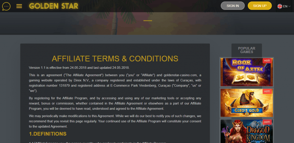 thumbnail image 2 of Casino Affiliate Website For Sale – Includes Free Hosting & Installation 2 of 2