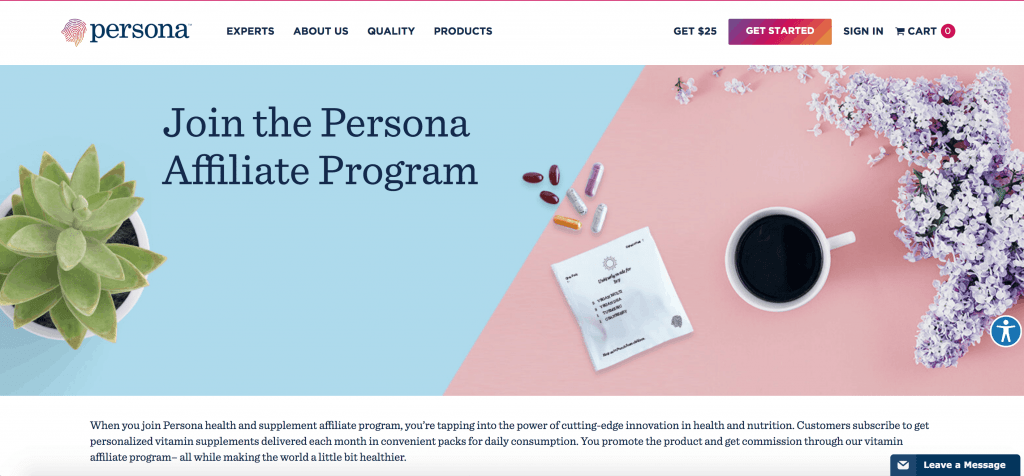 Persona Affiliate Programs 