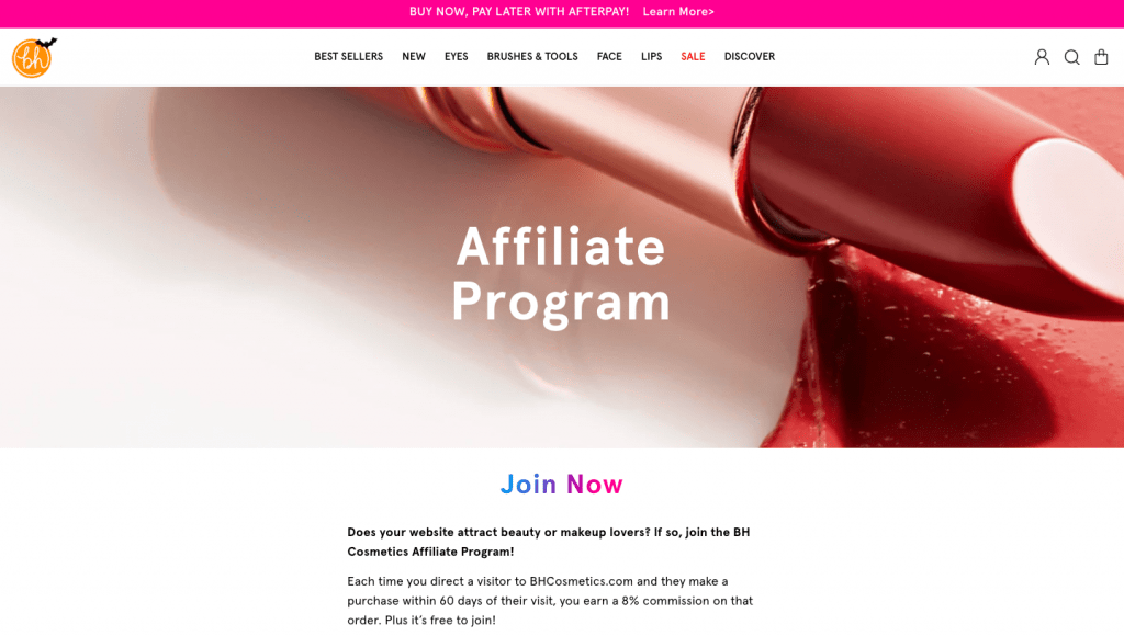 bh cosmetics affiliate program