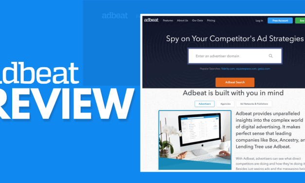 Adbeat Review –  Using Your Competitors’ Ads To Improve Your Own