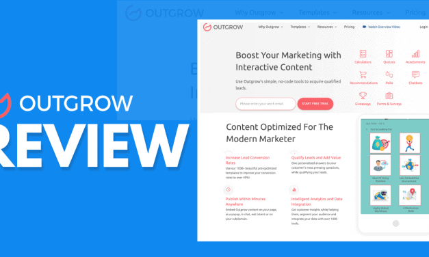 Outgrow Review – Will This Engagement Tool Drive More Leads To Your Platform?