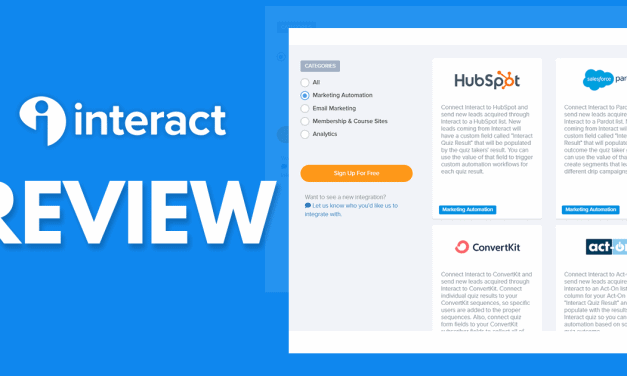 Interact Quiz Review – A Tool For Improving User Engagement