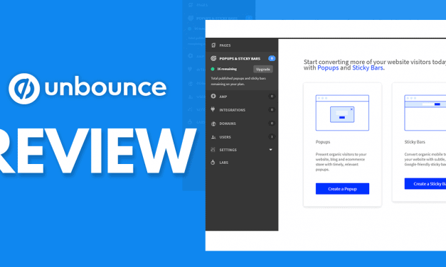 Unbounce Review – Can This Service Help You Create Landing Pages That Convert?