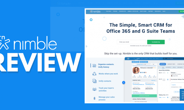Nimble CRM Review – Is This CRM Tool What You Need?