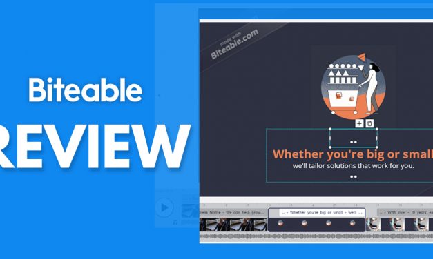 Biteable Review – Can You Make Top Quality Videos With This Tool?