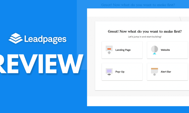 Leadpages Review – A No Experience Needed Landing Page Builder